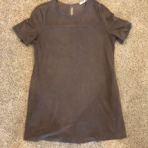 Brown women’s Tshirt dress
